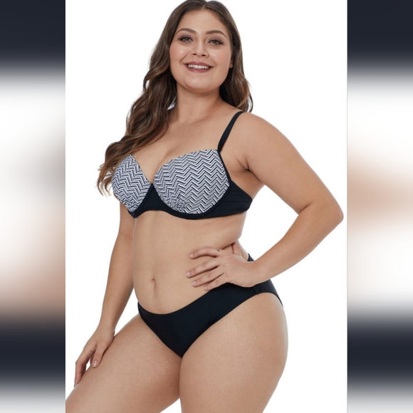 Plus Size Bikini Swimwear - Picture 2 of 4